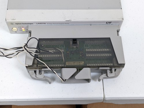 Interruttore generale Agilent L4437A 32 canali con slot interruttore GP 34937T 32 Ch - Foto 5 di 10