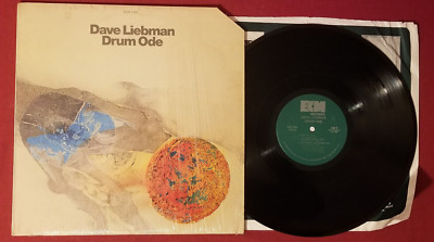 DAVE LIEBMAN DRUM ODE ECM 1046 EXCELLENT JAZZ LP WITH ORIGINAL INNER SLEEVE