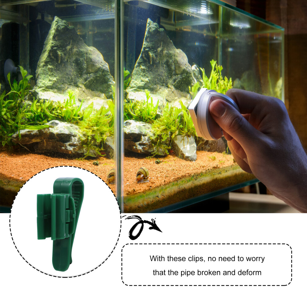 8 Pcs Securing Clip Plastic Fish Tank Hose Holder Filter Tube eBay