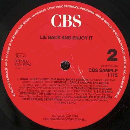 Various - Lie Back & Enjoy It LP Comp Promo Vinyl Schallplatte  - Bild 4 von 4