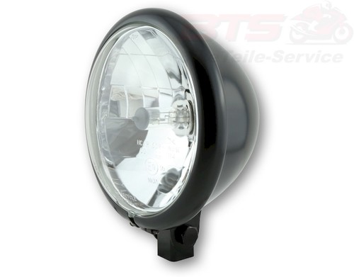 SHIN YO IOWA Scheinwerfer - Schwarz Mit Blauem Glas Für Untere Montage