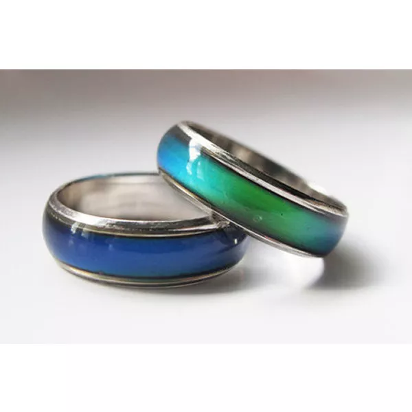 STANDARD CLASSICO colore cambia anello dell umore mood ring NICKEL