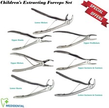 Children's Extracting Forceps for Upper & Lower Roots Molar ,Premolars Dentistry