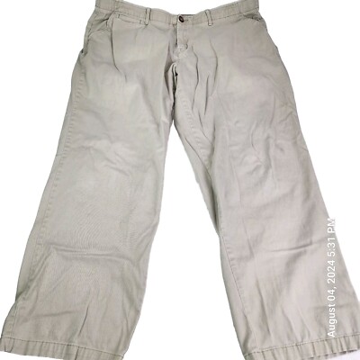 Cabela's Pants Men's 42x32 Khaki Classic Fit Stretch Waistband Outdoor  Chino | eBay