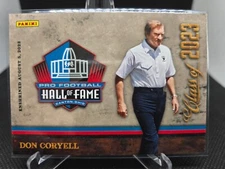 2023 Panini Hall of Fame Class of … Don Coryell #HOF2 San Diego Chargers