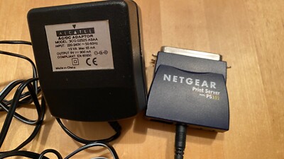 Netgear Mini Print Server PS101 mit Ladegerät