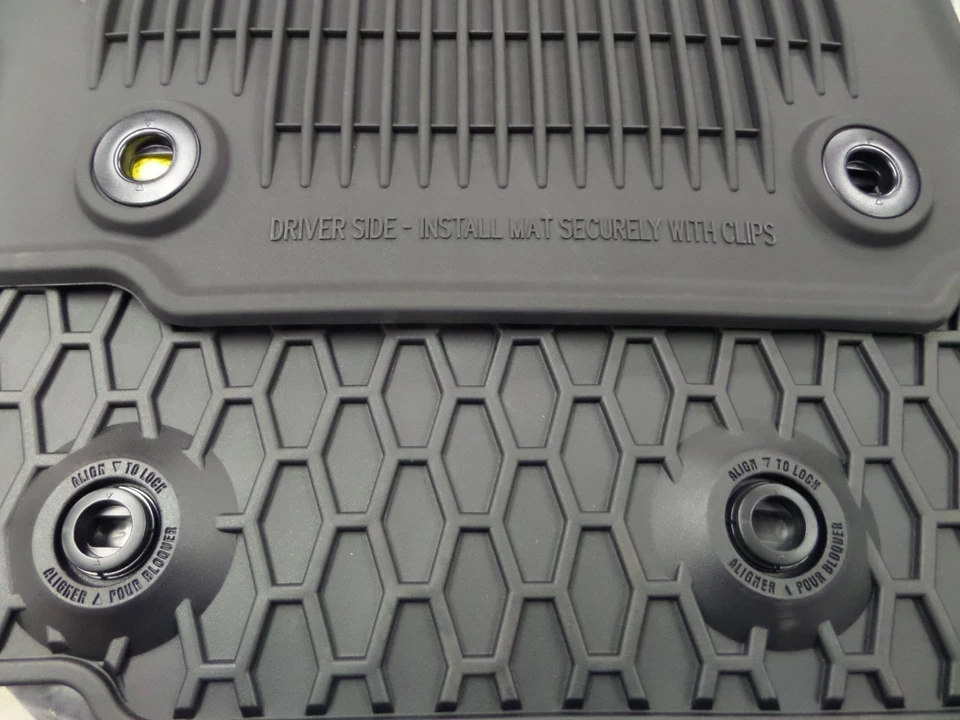 Alfombrillas de goma para todo tipo de clima Scion tC 2014-2016 originales OEM OE de fábrica Foto 4 de 4