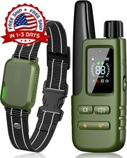 Collar De Entrenamiento Para Perros Recargable Con Control Remoto 3300FT NEW US.