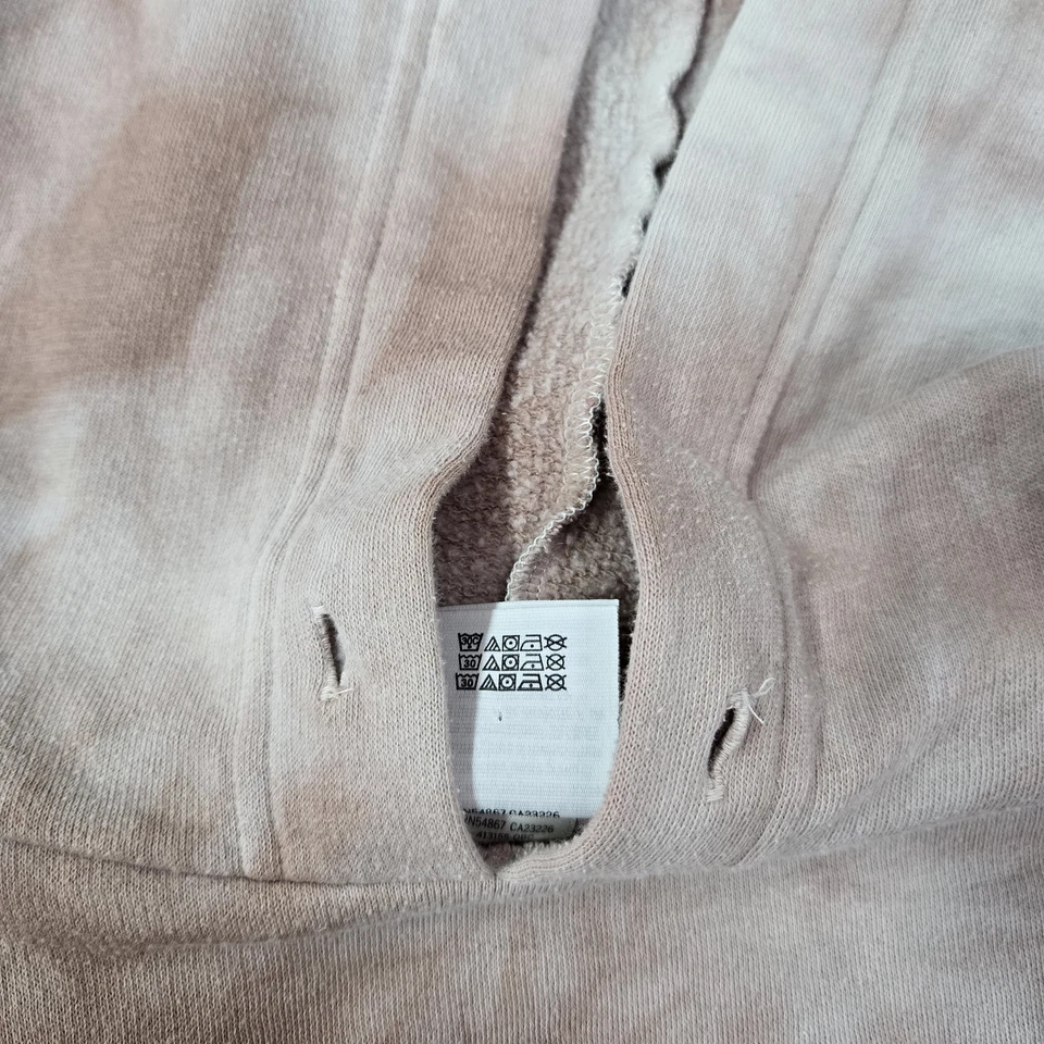 ROSA Mujer Sudadera con Capucha M Marrón Túnica Manga Larga Algodón Poliéster LEER Foto 4 de 4