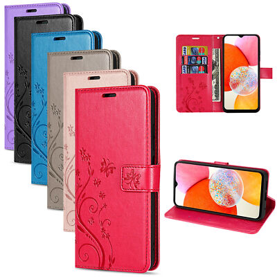 Handy Tasche für Samsung Galaxy A14 Hülle Handyhülle Klapphülle Wallet Case