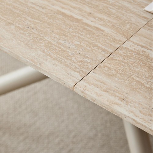 Mesa de Comedor Interrupt,mesa rectangular con patas de metal,MDF,180cm×90cm - Imagen 5 de 13