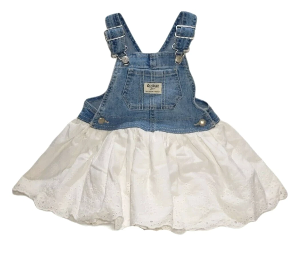 Oshkosh white deals eyelet dress