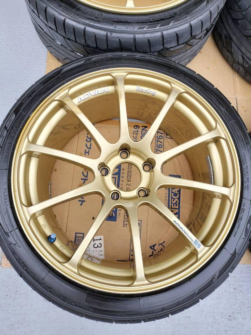 ADVAN Racing RS2 18？？インチ ゴールド　アルミホイール Advan RZ II 5x112 18x9+29 Racing Bronze - Threepieceus
