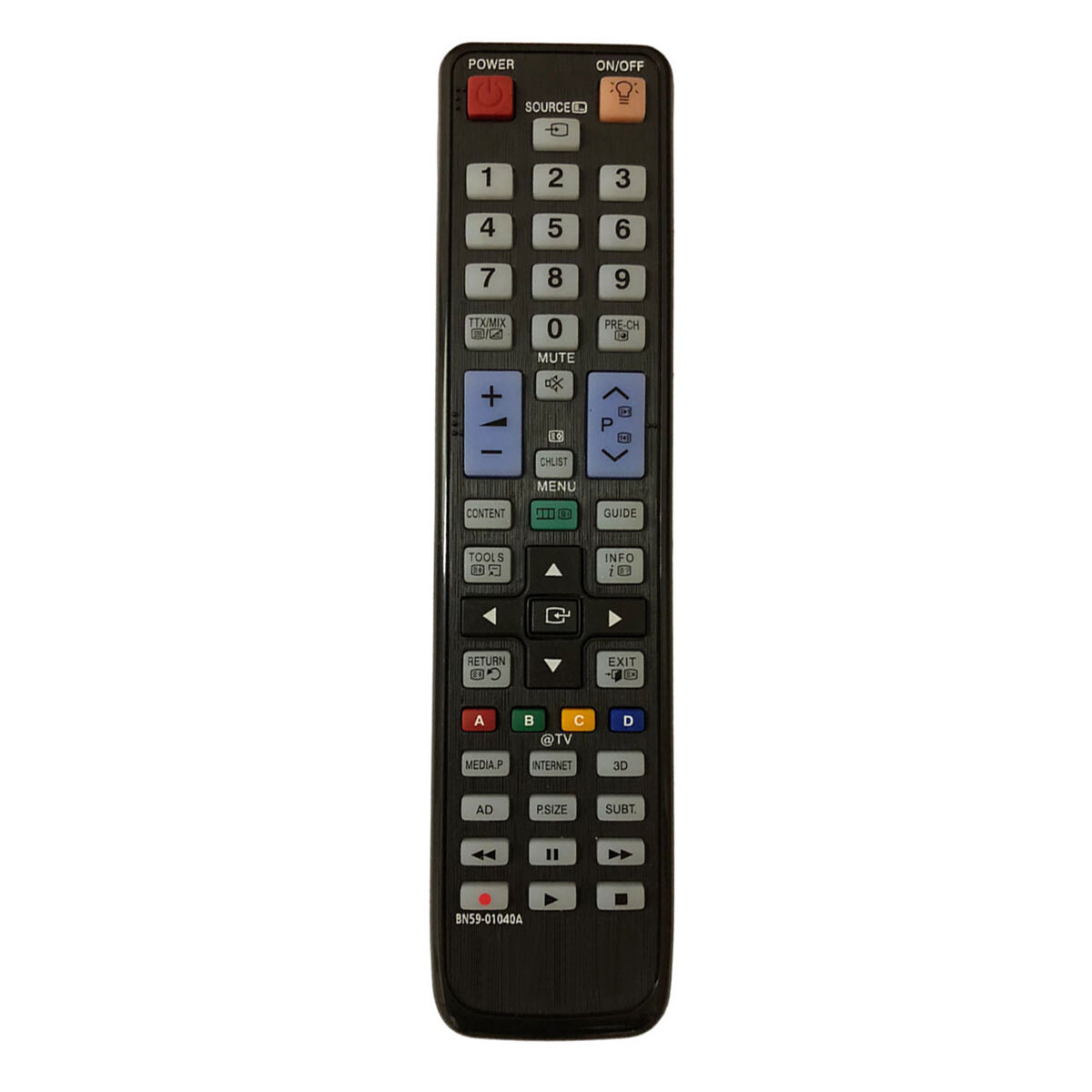 Thumbnail - Ersatz Tv Fernbedienung Für Samsung Ln46a860s2fxza Fernseher
