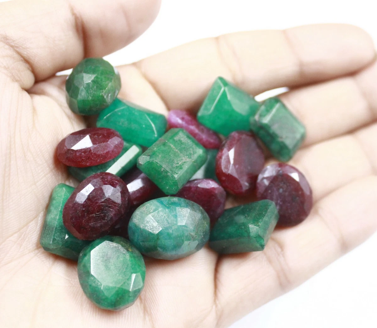 Green ruby best sale gemstone