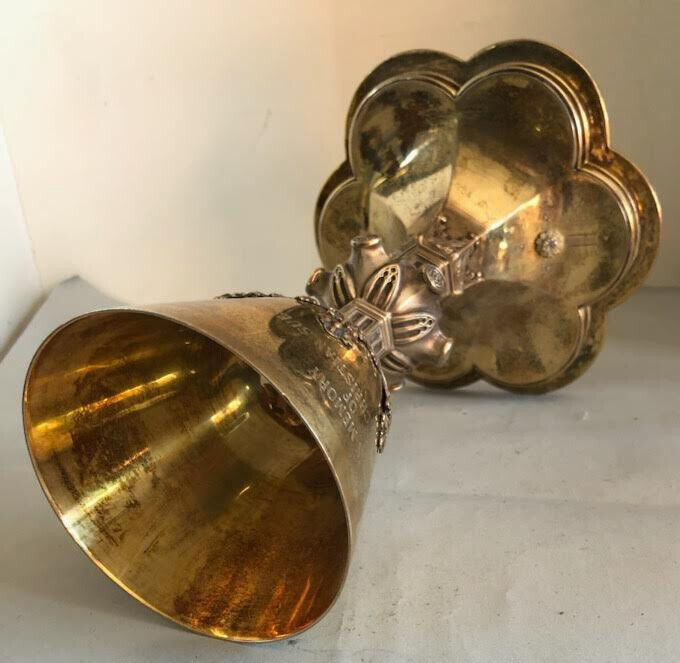CATHOLIC CHURCH STERLING Gorham Chalice 4 TABERNACLE eBay
