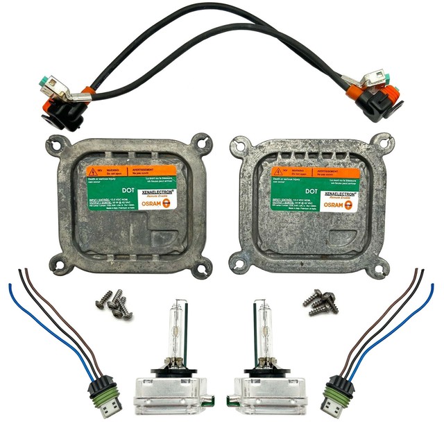 2x OEM 0919 Ford Flex Xenon Ballast HID D3S Bulb Wire Kit Module