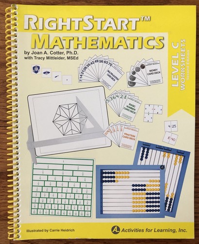 RightStart Mathematics Level C Worksheets 2nd Edition - Activities For Learning