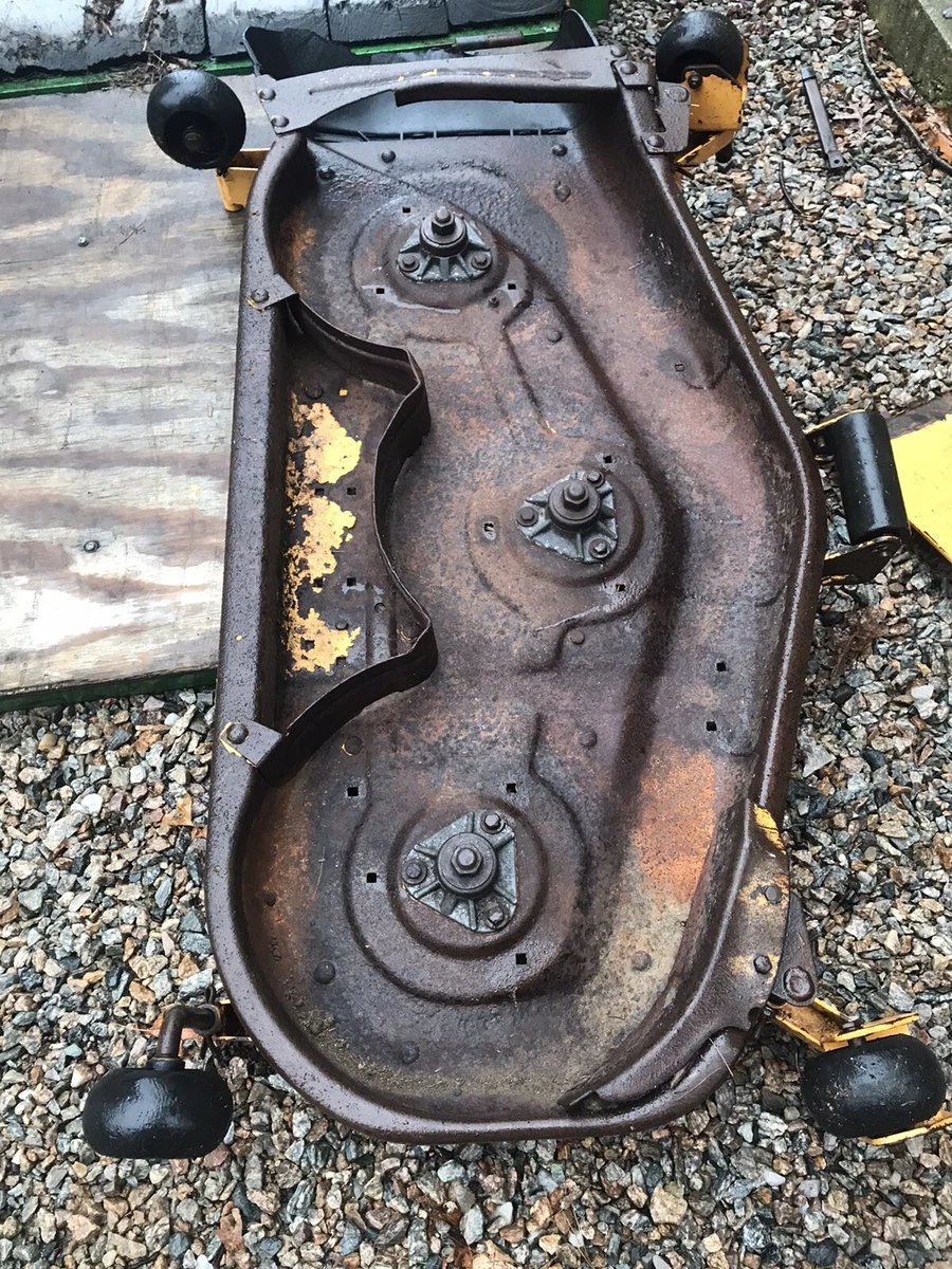 Cub cadet 46 inch deck shell clearance