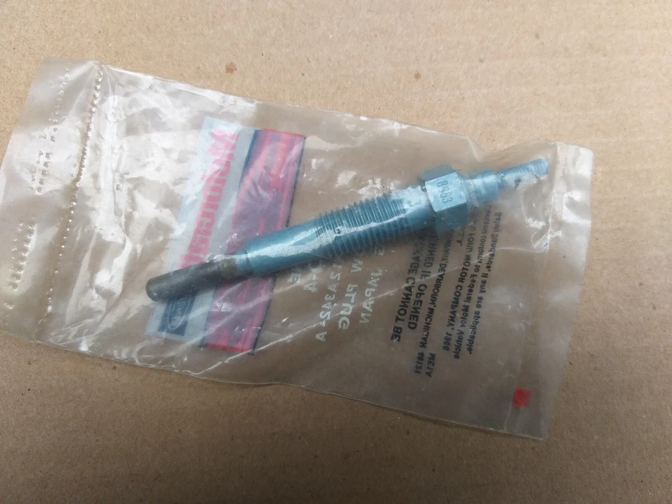 OEM Ford Motorcraft 2.0L Diesel Bujía incandescente Escort Tempo Topacio Mazda 626 Foto 3 de 4