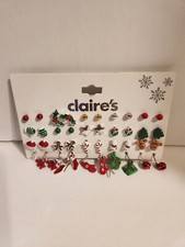Claire's Christmas Themed Earring Pack CLJW-Lot 5 TA-24-557