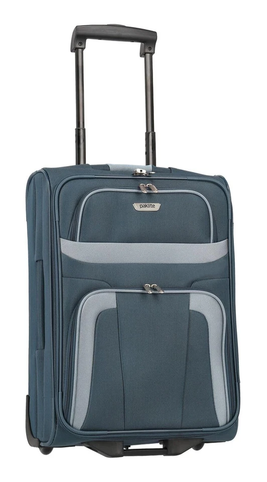 Handgepäck Koffer mit 2 Rollen Reisekoffer klein Orlando Klassischer Weichgep... - Bild 2 von 4