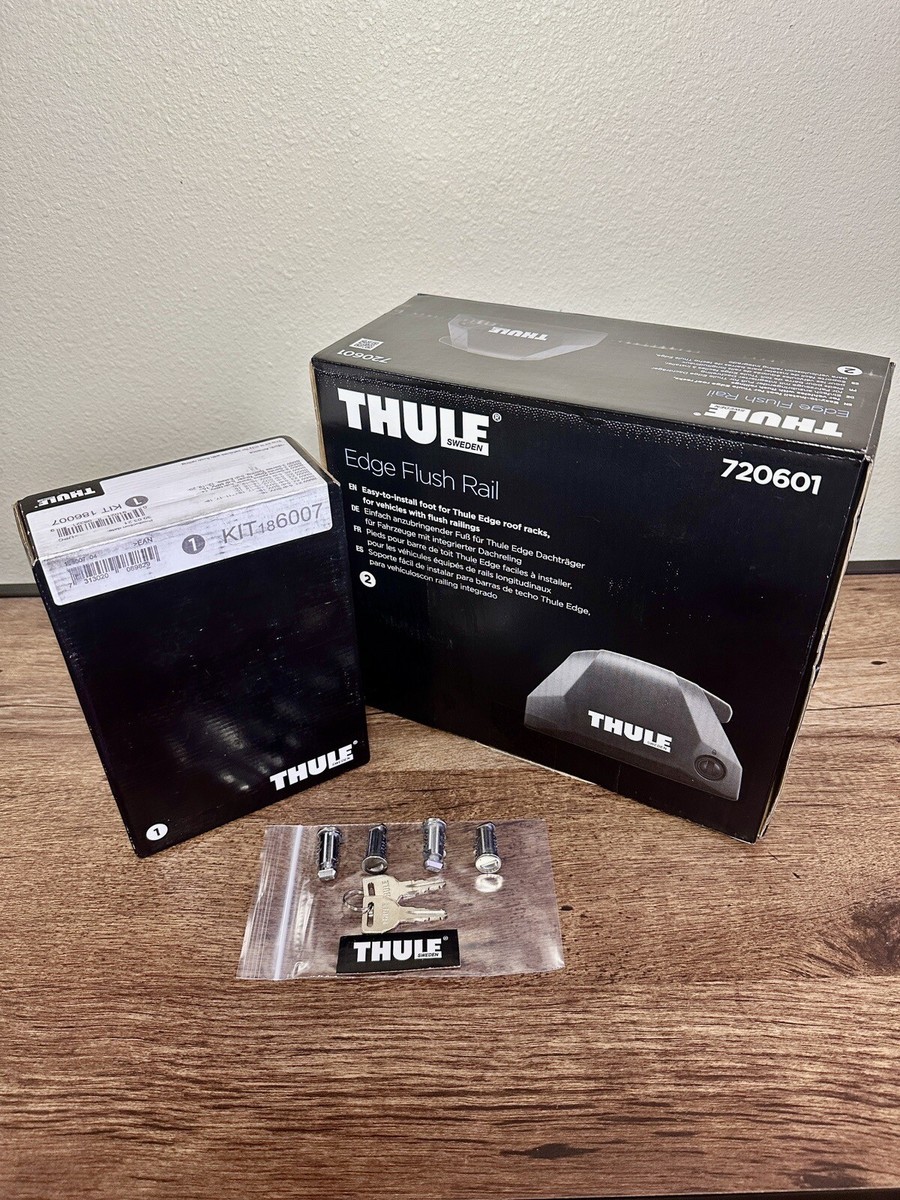 ◆ Kichiです。　◆ Thule EdgeBars 95cm + Edge Flush Rail Foot Pack + Kit 186007 +