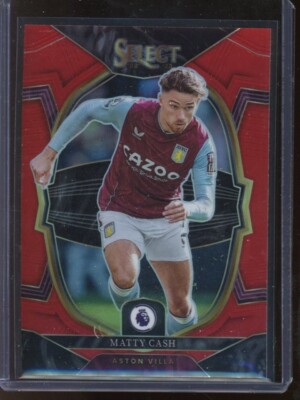 2022-23 Panini Select EPL Red #14 Matty Cash - Aston Villa