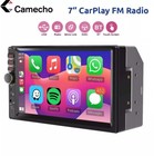 7 inch Double 2 Din Car Stereo Radio Apple CarPlay/Android Auto Touch Screen USB