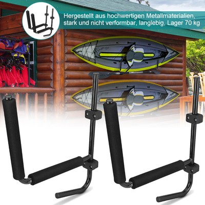 1Paar Kajakhalter Wandhalterung Kanu Träger Kajak Surfbrett mit Zubehör