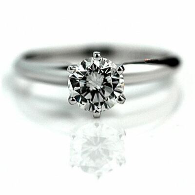 .56 Round Brilliant Cut Diamond Solitaire Engagement Wedding Ring GVs2