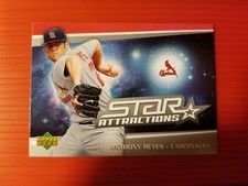 ANTHONY REYES (SP) RC STAR ATTRACTIONS #SA-AR ST LOUIS CARDINALS 2006 UPPER DECK