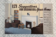 Devoe & Raynolds Co. 121 Suggestions for Decorating Your Home 1940 Vintage Adv