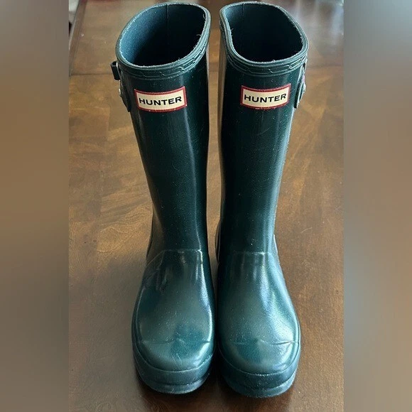 Girls hunter boots store size 2