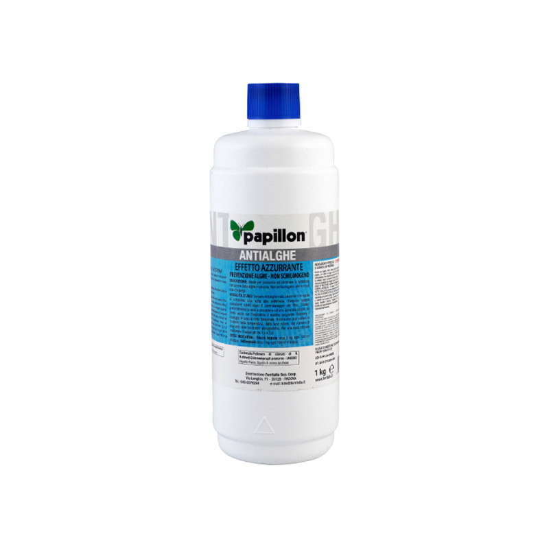 ALGHICIDA - LIQUIDO ANTIALGHE PER PISCINA 1KG ALTA QUALITA' IDEALE PER PREVENIRE