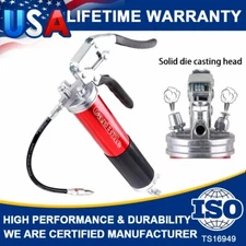 4500 PSI Heavy Duty Grease Gun Sealant Air Cordless Professional Pistol Grip