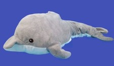 IKEA Delfin Delphin Genomblöt XL-Plüschtier mit 70 cm Länge Stofftier Fisch