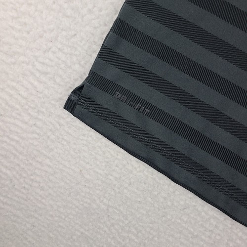 Nike Golf Polo Shirt Mens Small Black Gray Striped Dri Fit Performance - Picture 2 of 11