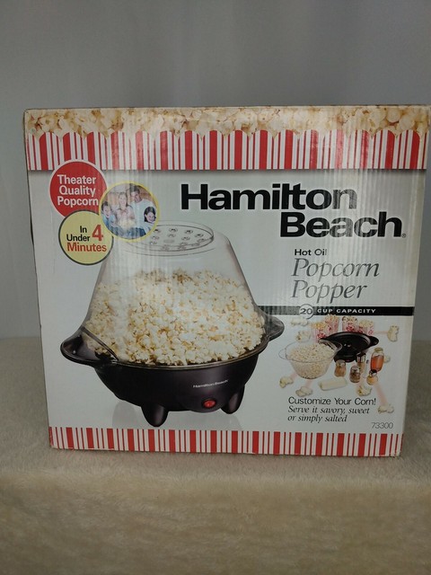 hamilton beach hot oil popcorn popper