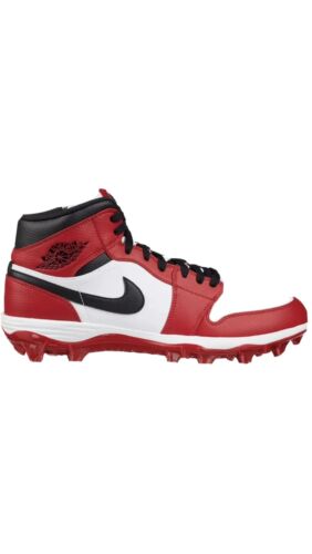 Nike Air Jordan 1 Alpha Menace Mid Football Cleats Chicago Men’s Size 11 - Picture 1 of 7