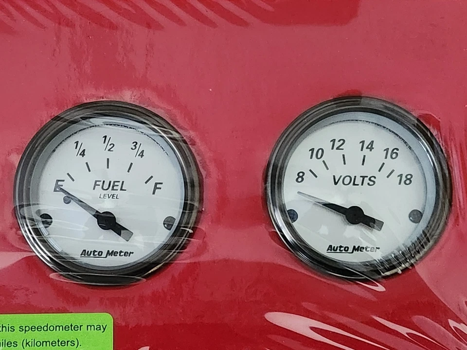 Juego de medidor automático American Platinum calibre 5 nuevo en caja Foto 3 de 4