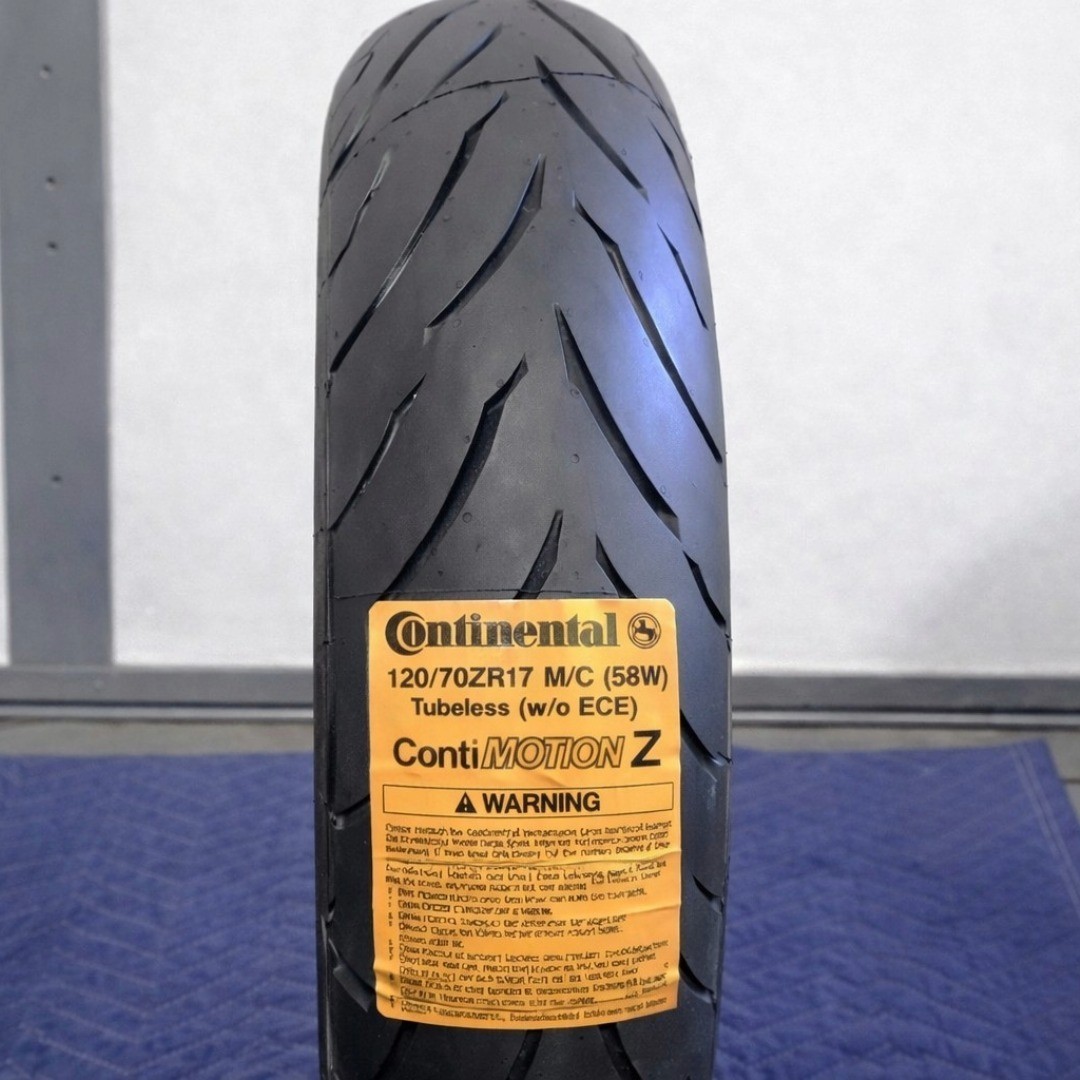 Ducati Monster 797 Continental ContiMotion Two Tire Set 120/70-17