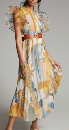 Pankaj & Nidhi | Maxi | Floral and Multi-Colors in Pastel | Excellent Condition