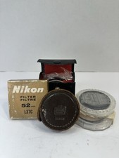 Vintage Camera Filter Lot - Nikkor Close Up No 2, Tiffen Polarizer Sky-1A