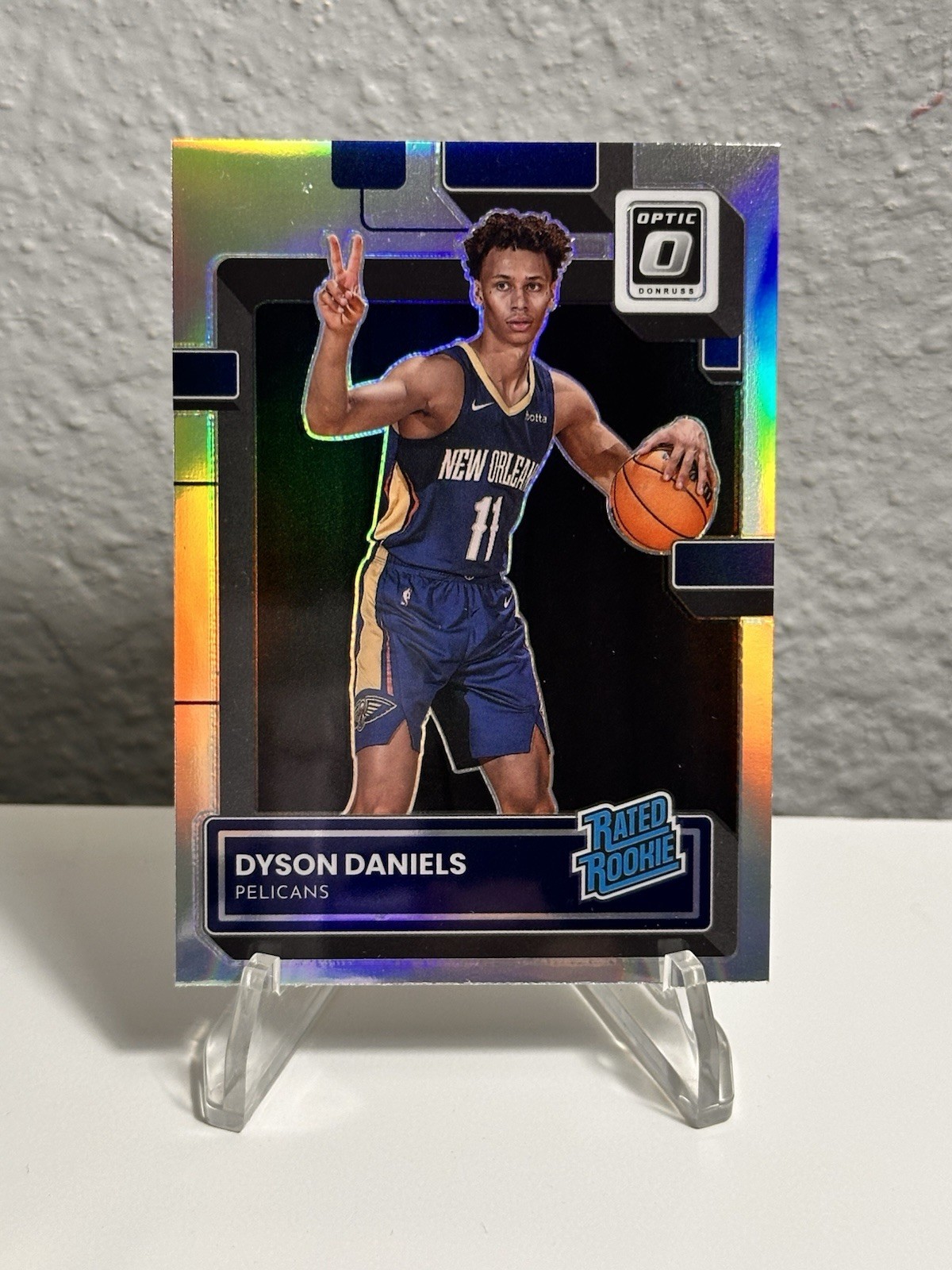 2022-23 Panini Donruss Optic - Rated Rookie Dyson Daniels #250 Holo Prizm (RC)