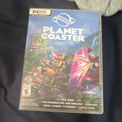 Planet Coaster for PC DVD-ROM Video Game, Rated E-Everyone