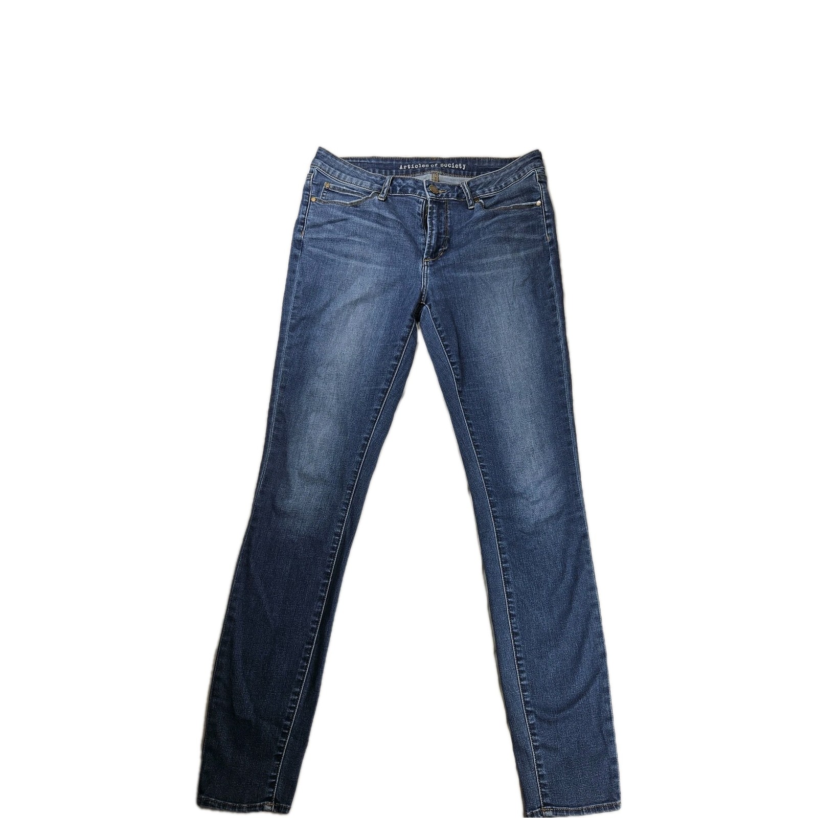 Articles of Society Jeans  Women's 30 Blue Denim Skinny Stretch Medium Wash