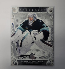 Upper Deck Artifacts Silver Goalies #108 /699 Philipp Grubauer Seattle Kraken
