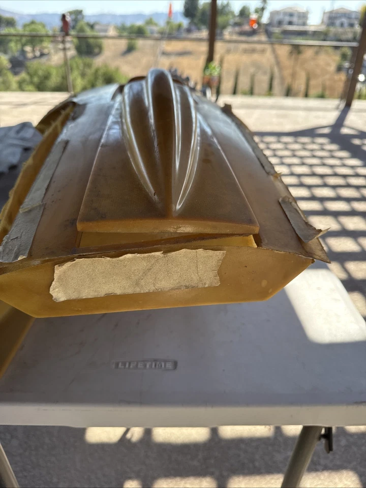 Vintage 45” Shovel Nose Hydro Never Built Fiberglass Hull - Image 3 of 4