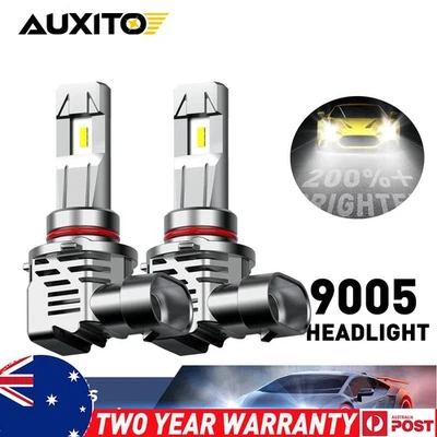 AUXITO 9005 HB3 LED Headlight Bulbs Kit Conversion Low Beam High 6500K White - image 1 of 4